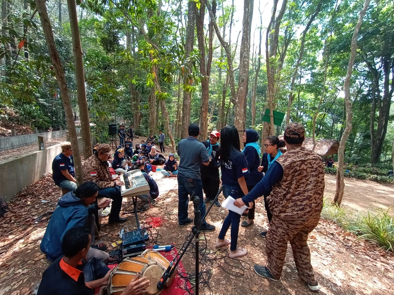 Kegiatan Pengukuhan Gudep Pramuka