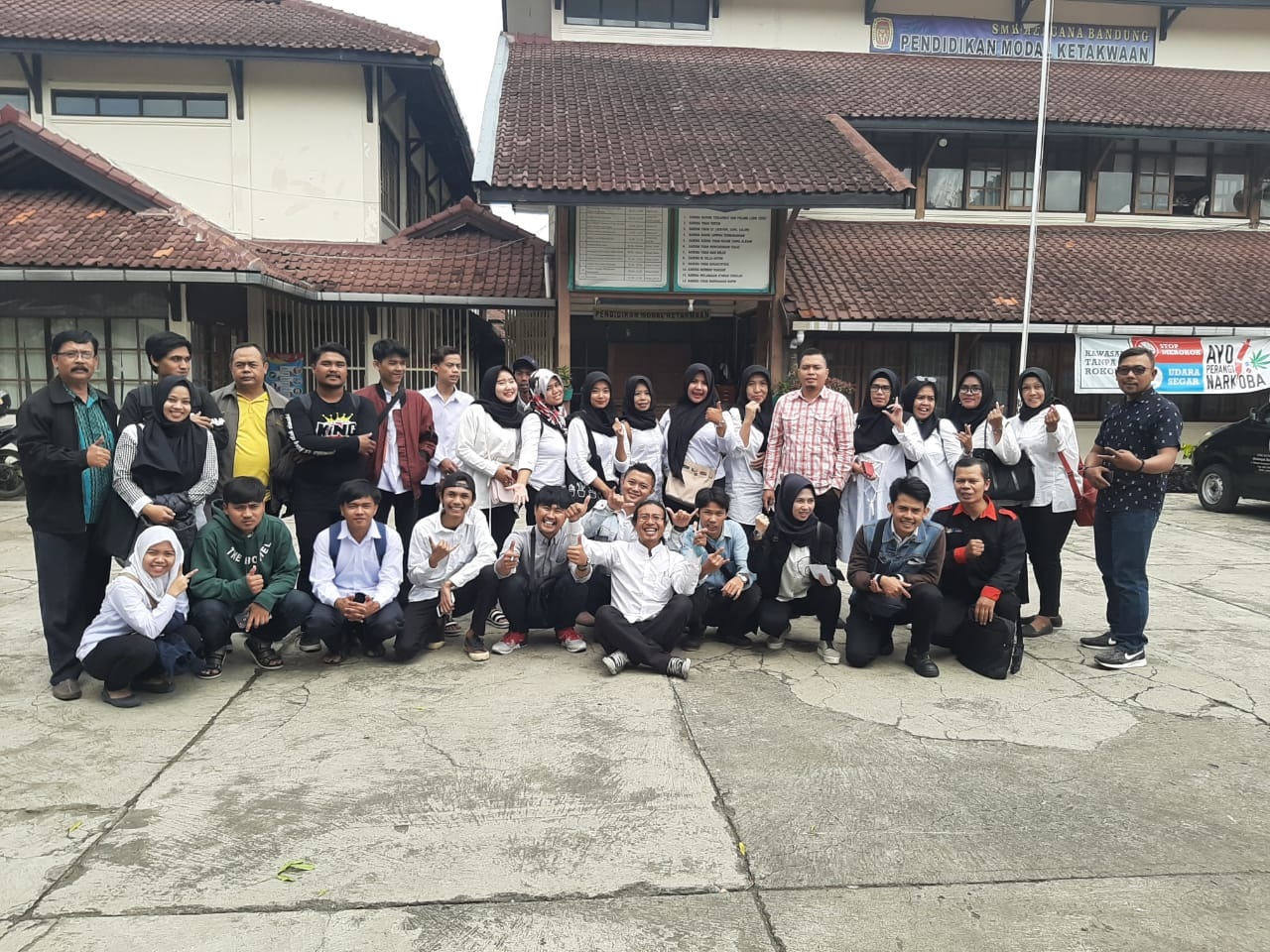 Kegiatan sedang dan pasca Ujian Simulasi UNBK PKBM BSA